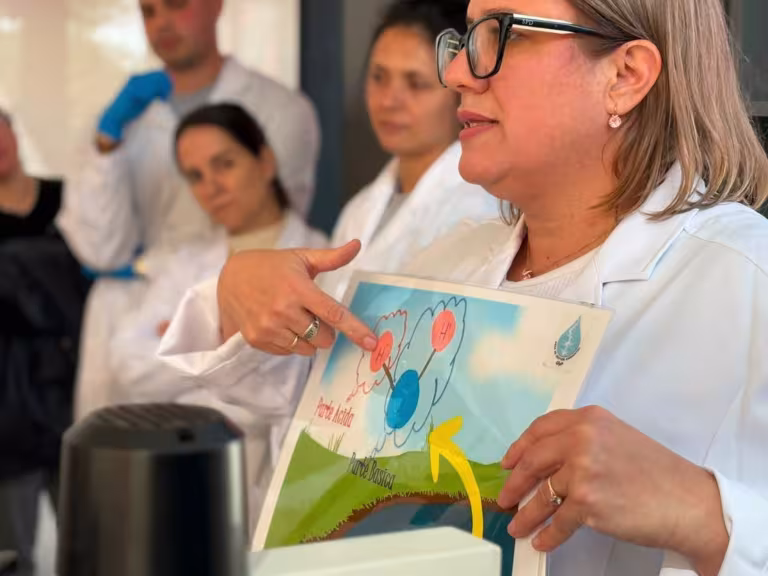 Taller "El agua bajo la lupa" | Laboratorio Ambiental de Salto Grande